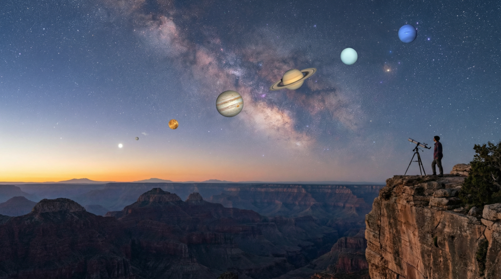 Alineación planetaria en 2026