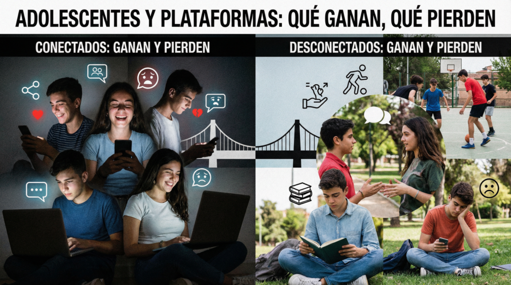 Crecen los adolescentes que rechazan TikTok e Instagram