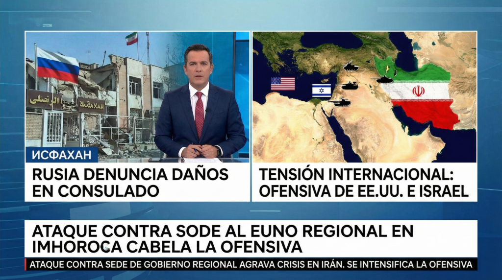 Rusia denuncia daños