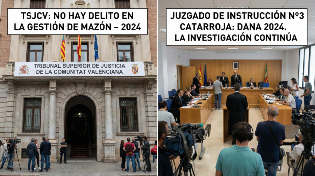 5 claves esenciales sobre la decisión del Tribunal Superior valenciano sobre la Mazón gestión dana Mazón