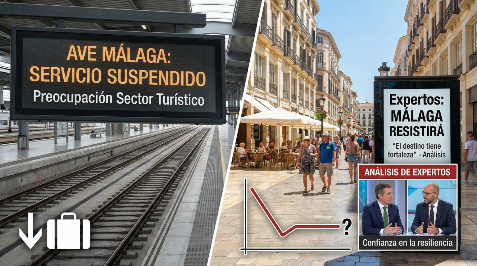 Impacto por no tener AVE en Málaga: 6 claves sorprendentes sobre cómo el turismo podrá resistir AVE en Málaga
