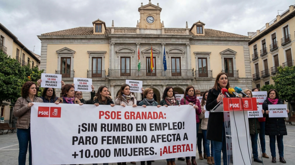 5 Impactantes Datos del Paro Femenino en Granada que el PSOE Señala por Falta de Rumbo en Empleo paro femenino