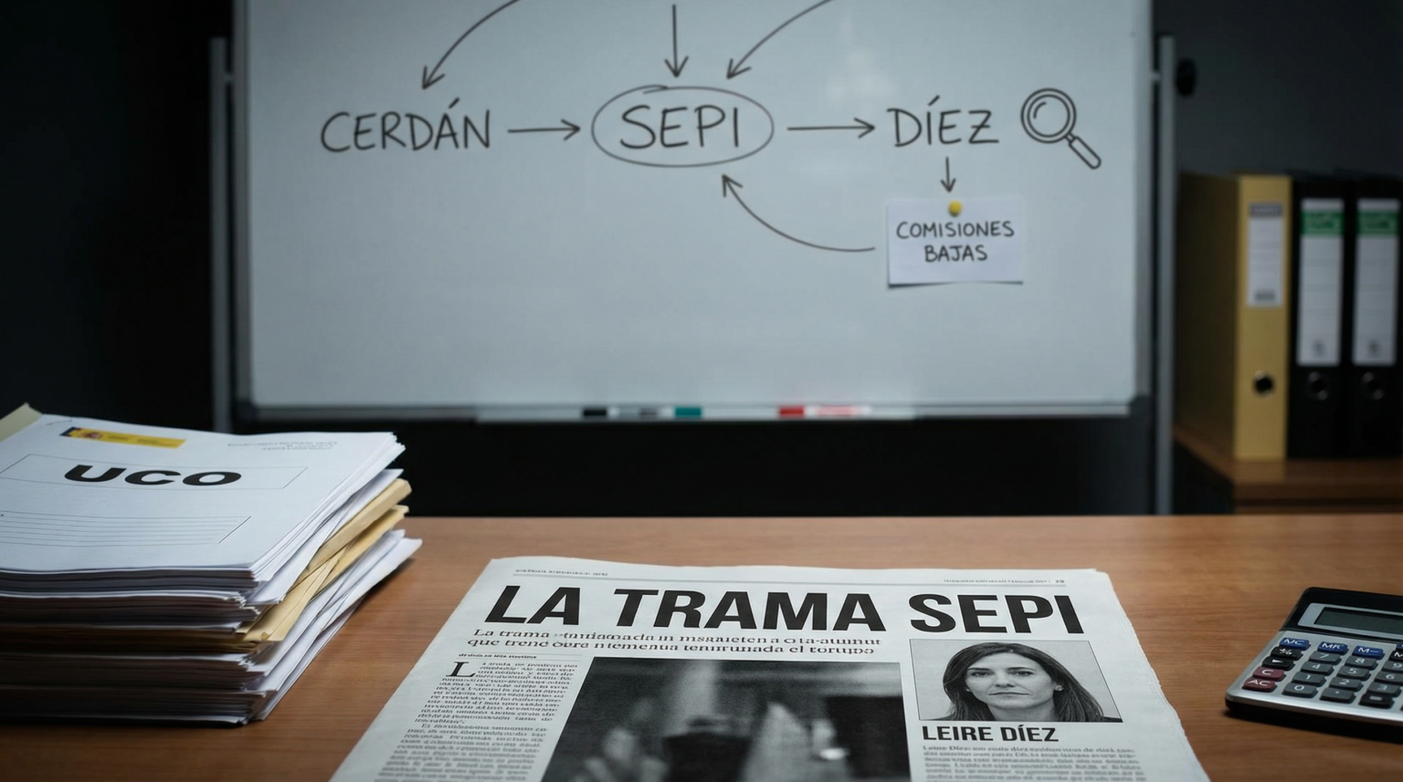 Leire Díez testaferro Cerdán