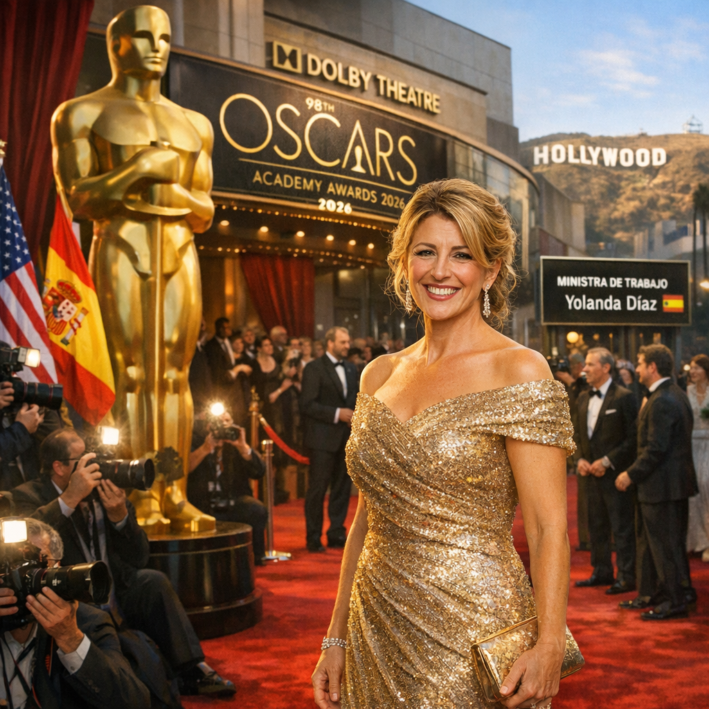 Yolanda Díaz viaja a Los Ángeles con dinero público: primera ministra española en los Oscar 2026 Yolanda Díaz