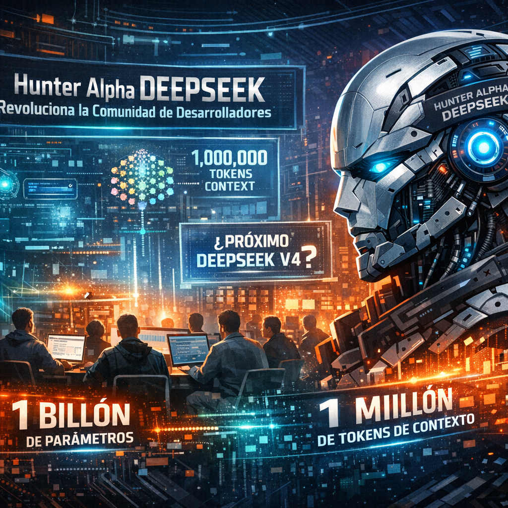 Hunter Alpha DeepSeek: 7 claves esenciales del modelo de IA que tiene a los desarrolladores en alerta Hunter Alpha DeepSeek