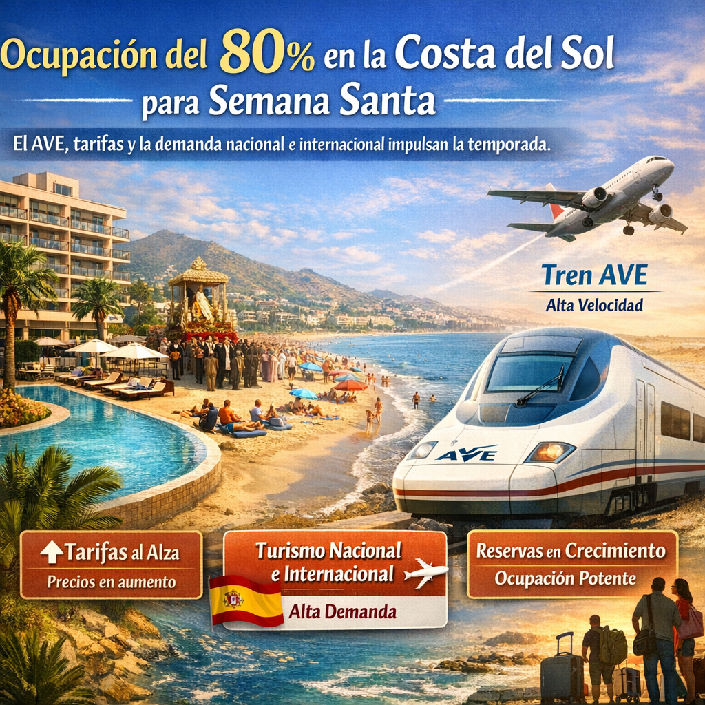 7 Datos Esenciales: Los Hoteles de la Costa del Sol Prevén una Ocupación del 80% en Semana Santa hoteles de la Costa del Sol