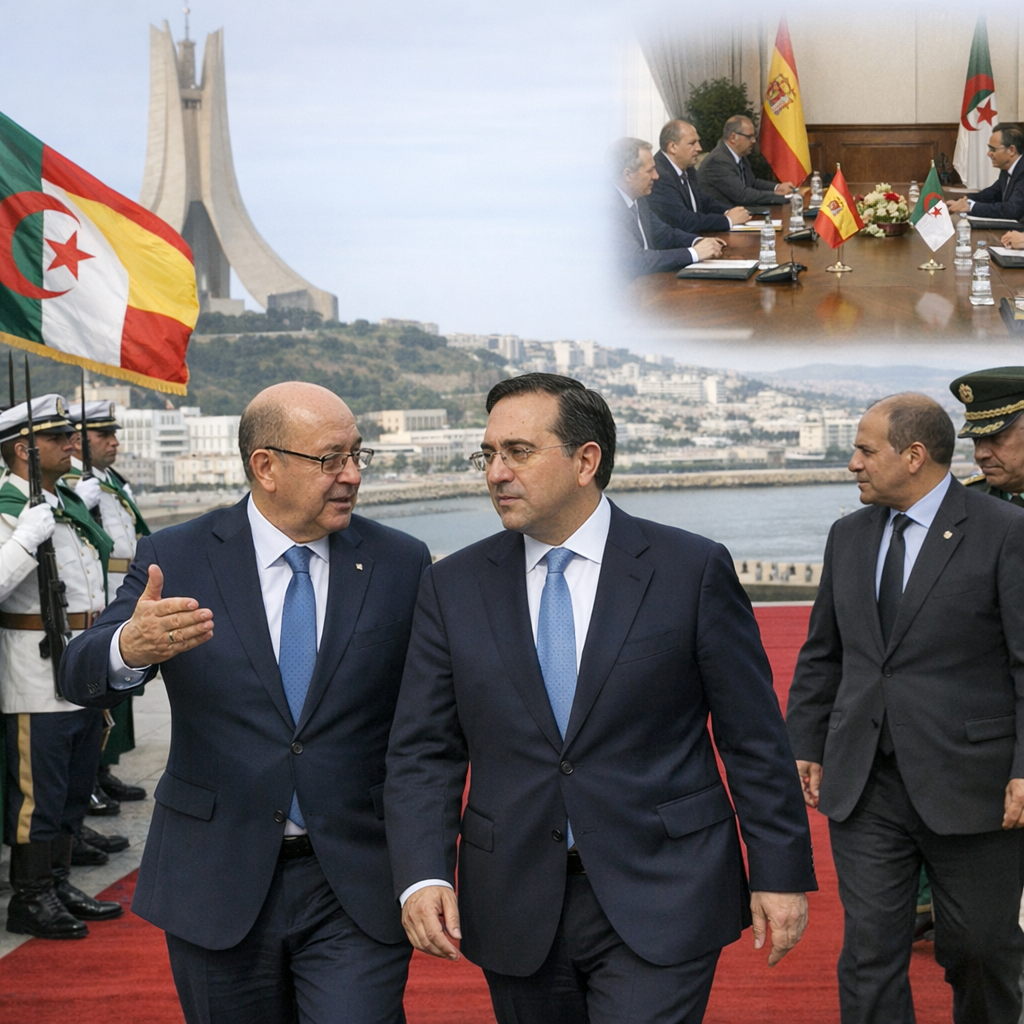 Albares inicia histórico viaje a Argelia: el Tratado de Amistad suspendido desde 2022 aún pendiente Tratado de Amistad