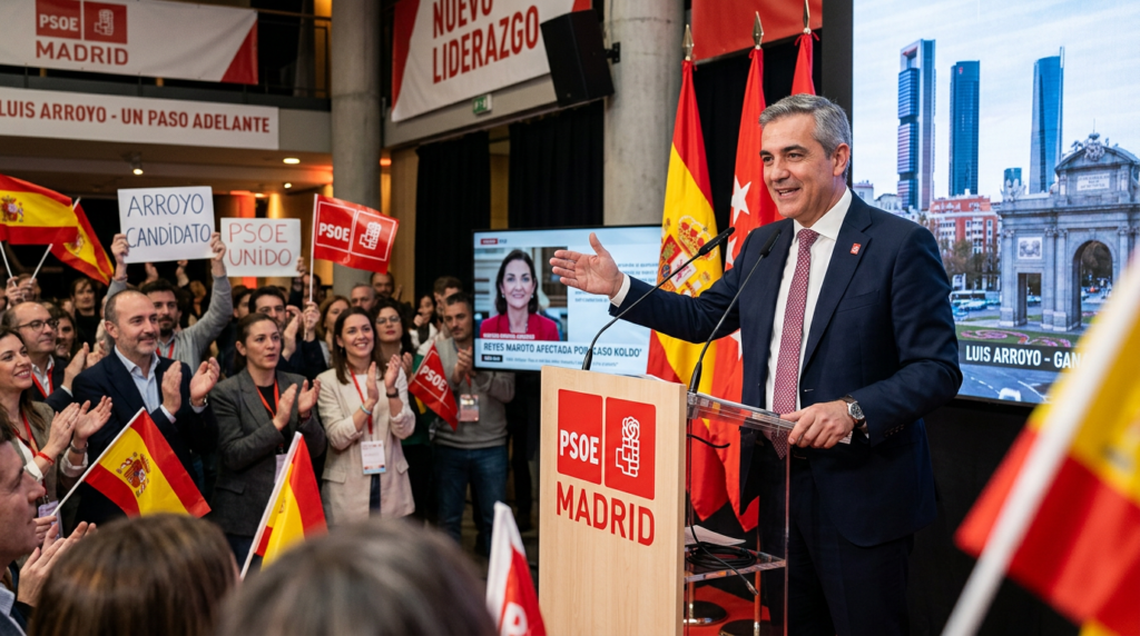 Luis Arroyo candidato PSOE Madrid