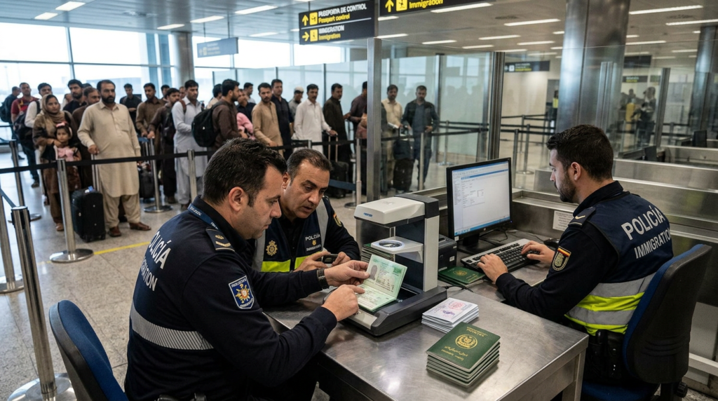 Inmigración pakistaníes regularización