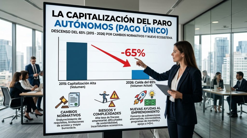 capitalización del paro autónomos 2026