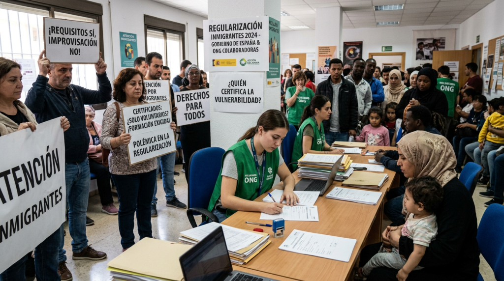 regularización inmigrantes ONG