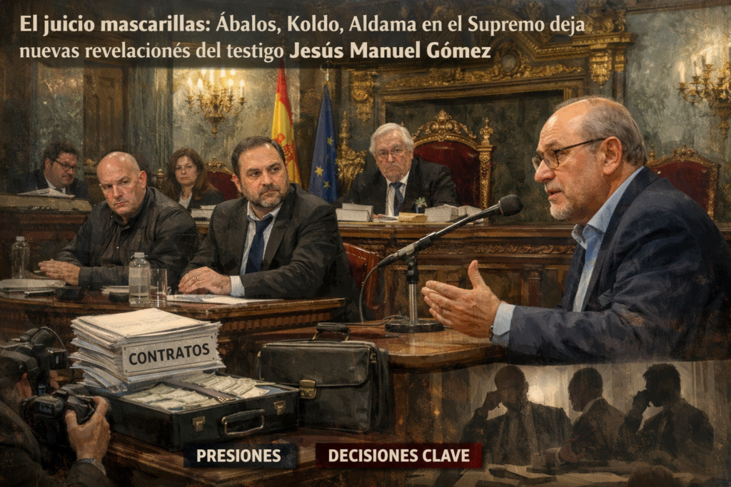 Juicio mascarillas Ábalos Koldo Aldama