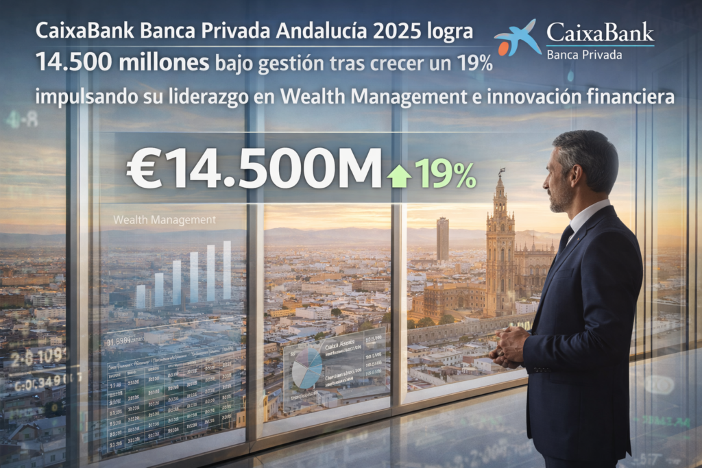 CaixaBank banca privada Andalucía 2025: Power 19% crecimiento récord de 14.500 millones impulsa la Wealth Management CaixaBank banca privada Andalucía 2025