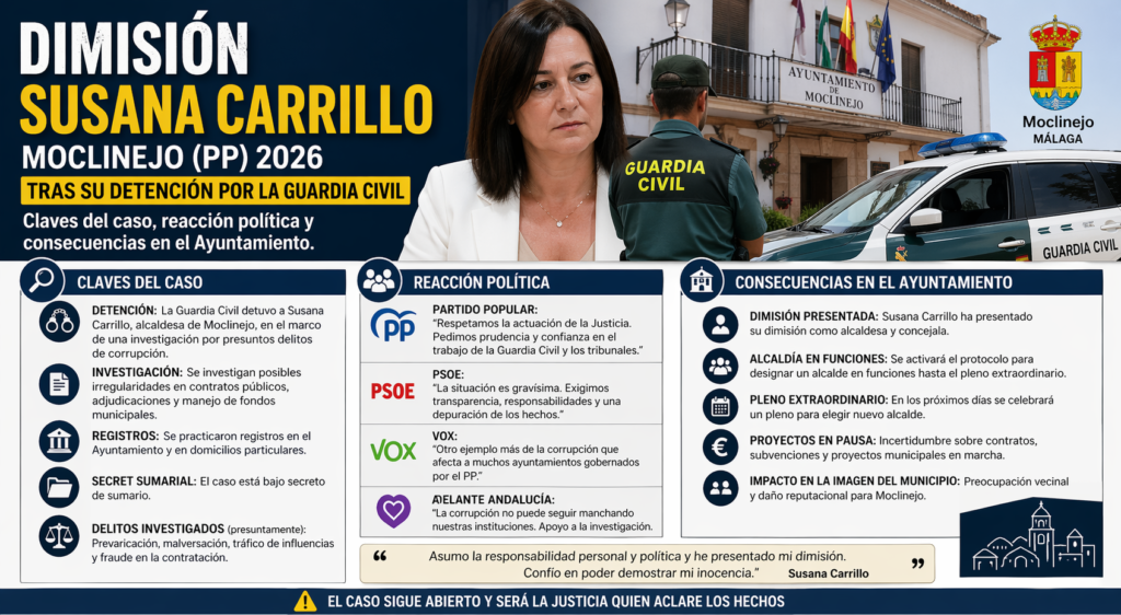 Dimisión Susana Carrillo