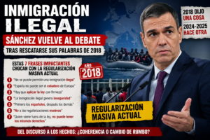 Inmigración ilegal Sánchez