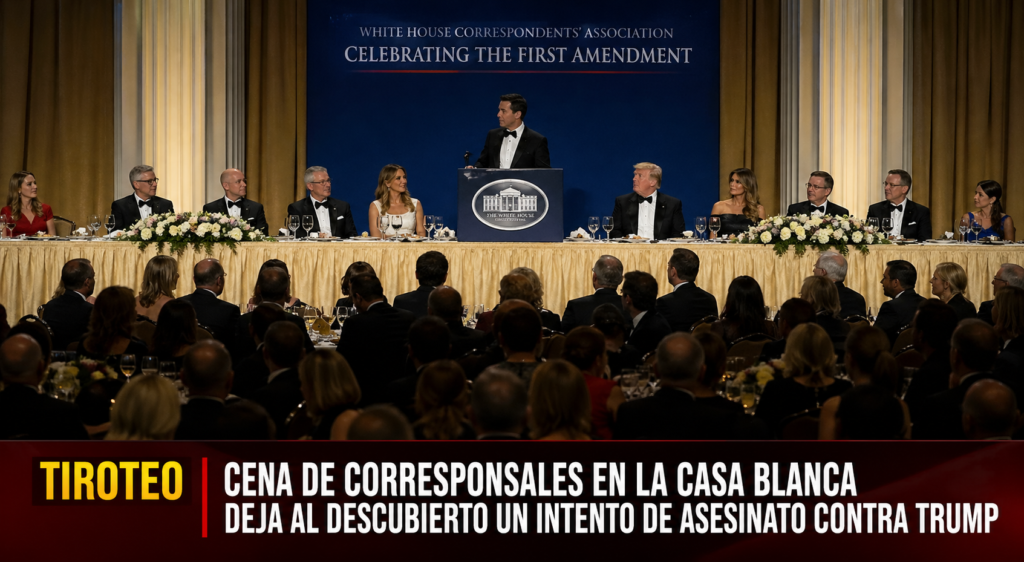 tiroteo Cena de Corresponsales