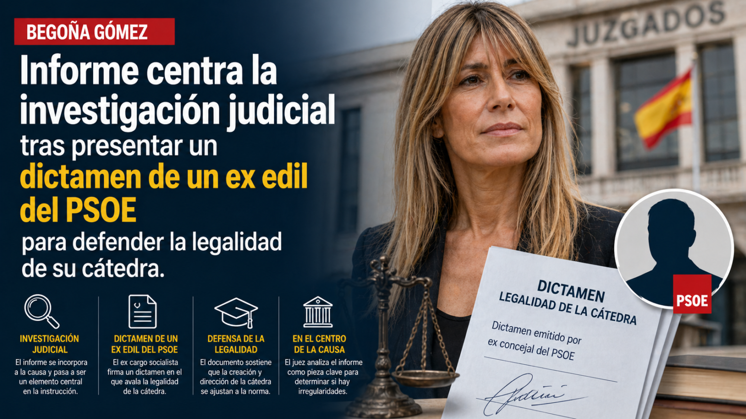 Begoña Gómez informe