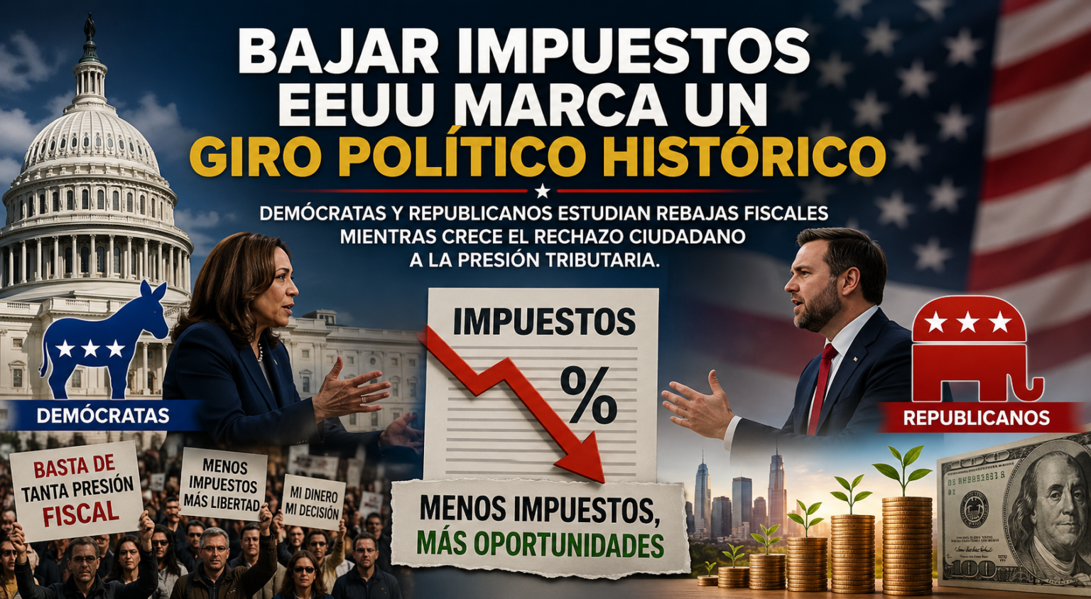 Bajar impuestos EEUU