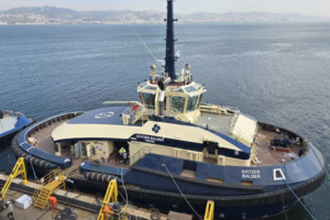 El remolcador eléctrico que reduce emisiones un 90%