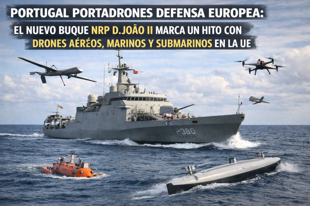 Portugal portadrones defensa europea