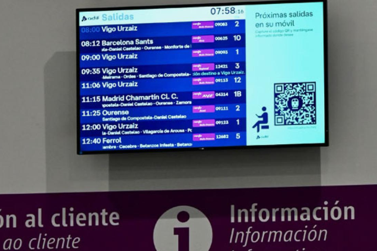 Crisis ferroviaria en Galicia: usuarios denuncian abandono total en el Eje Atlántico