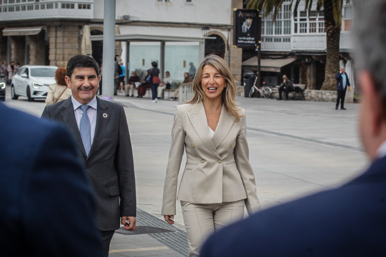 Yolanda Díaz amenaza con llevar a Galicia al Constitucional por controlar bajas laborales