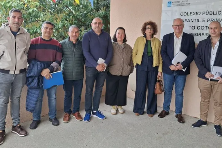 Educación en Galicia promete mejoras en Negreira tras años de abandono escolar