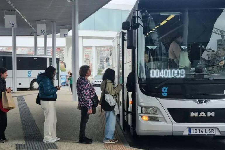 Vigo la ciudad gallega con menor uso del transporte metropolitano