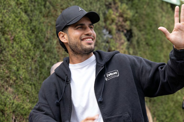 Alcaraz: “No voy a echar de menos a Sinner esta semana” en Barcelona