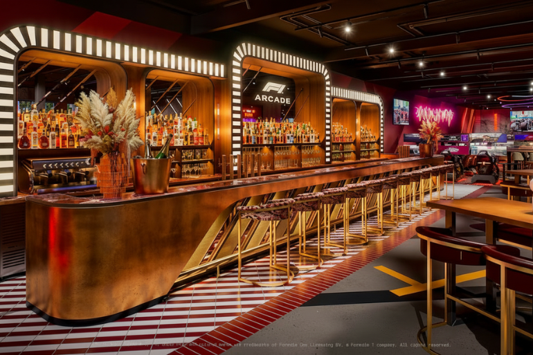 Llega F1 Arcade a Madrid: lujo, simulación y espectáculo en pleno Bernabéu