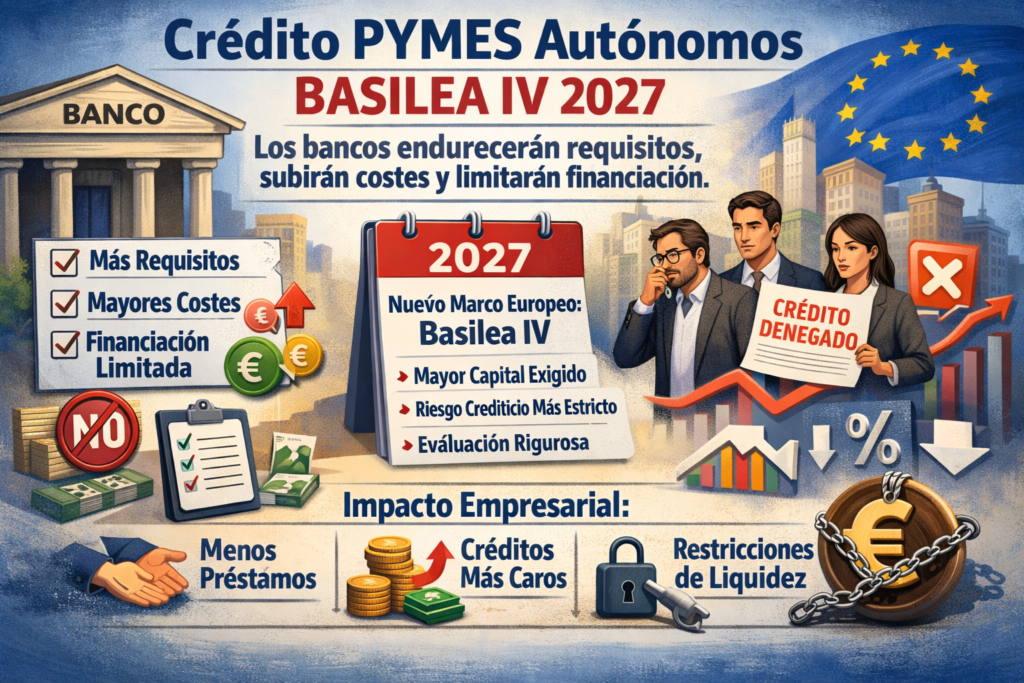 CRÉDITO PYMES AUTÓNOMOS BASILEA IV 2027
