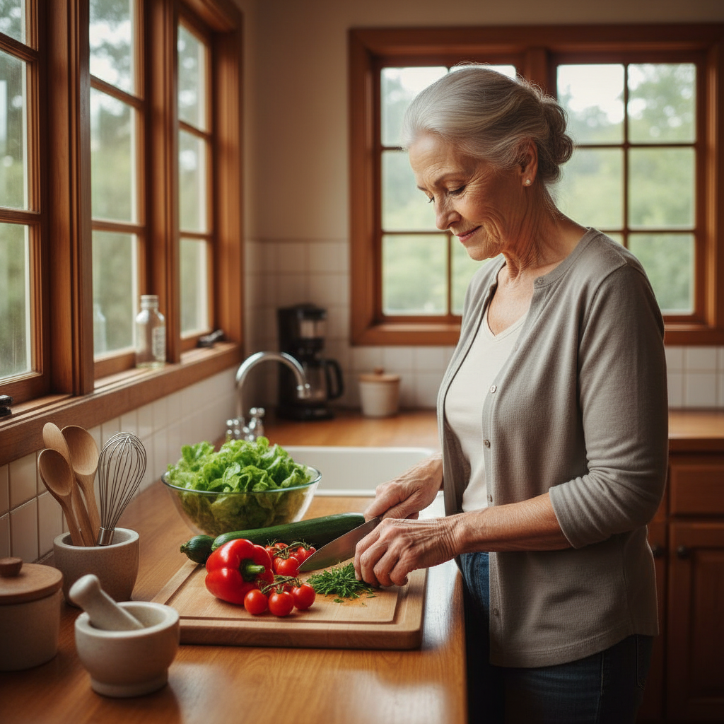 Cocinar reduce el riesgo de demencia en personas mayores Cocinar reduce el riesgo de demencia en personas mayores
