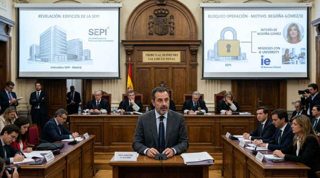 Aldama revela edificios de la SEPI