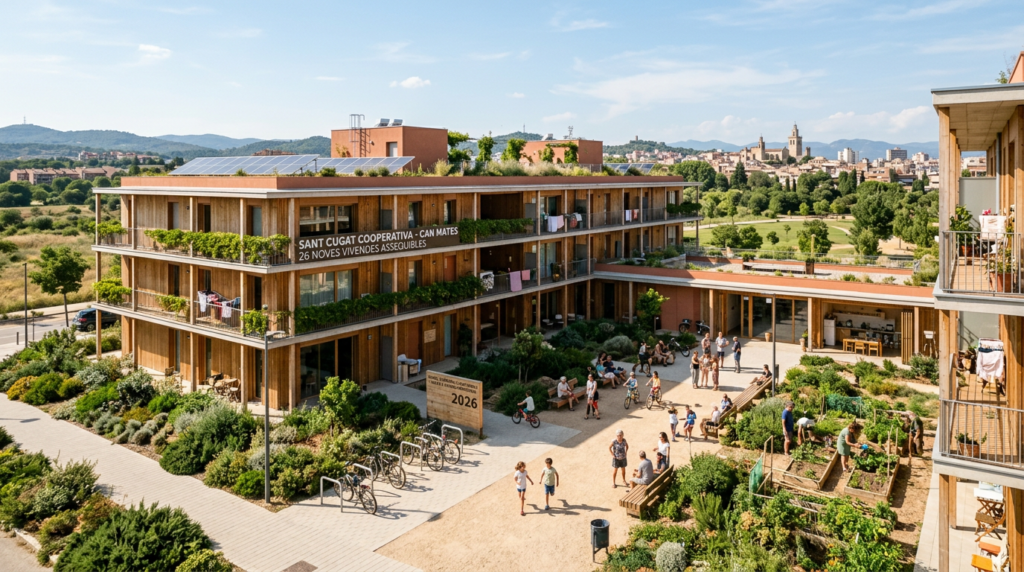Sant Cugat viviendas cooperativas asequibles 2026