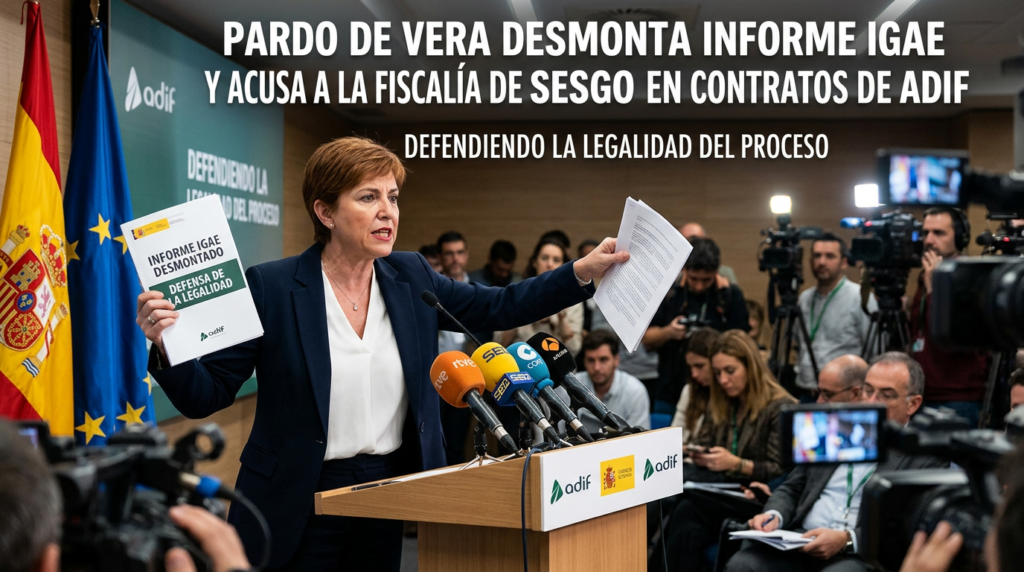 Pardo de Vera desmonta informe IGAE: 7 argumentos esenciales que acusan a la Fiscalía de sesgo Pardo de Vera desmonta informe IGAE