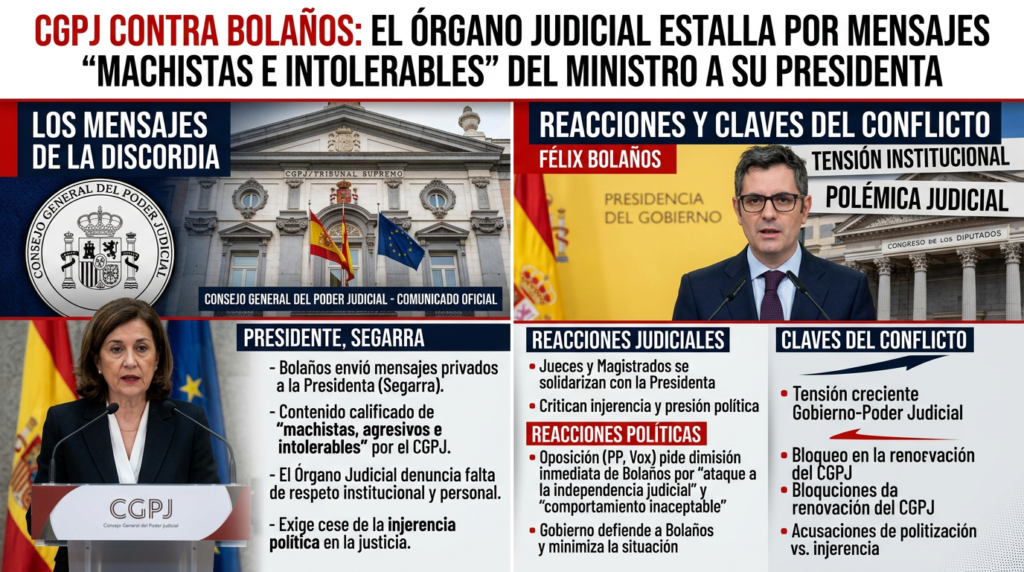 CGPJ contra Bolaños