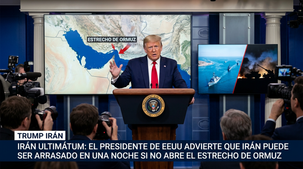 Trump Irán ultimátum: 5 impactantes claves sobre la amenaza de arrasar el país en una noche Trump Irán ultimátum