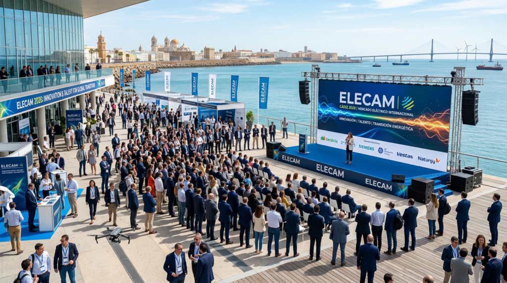 Elecam Cádiz mercado eléctrico 2026