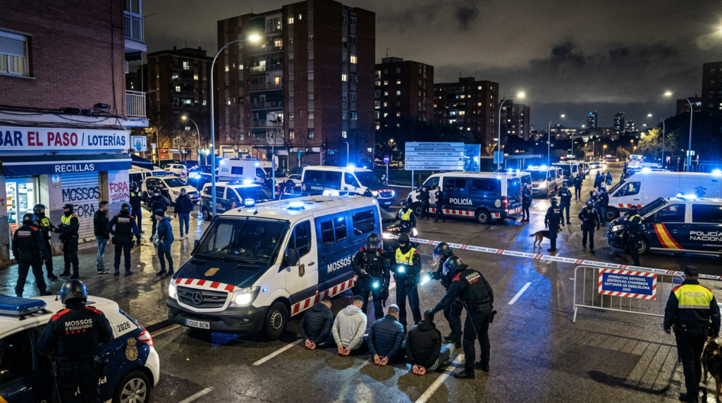 Redadas en el cinturón de Barcelona