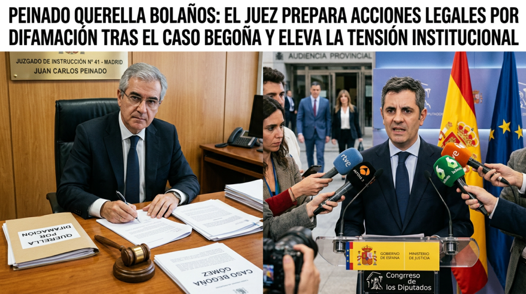 Peinado querella Bolaños