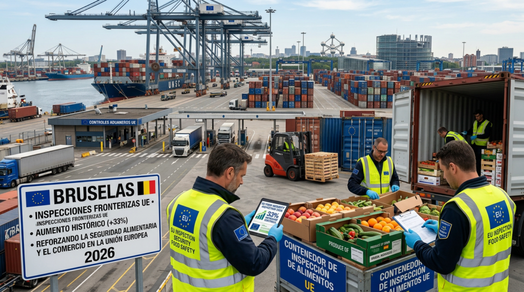 Bruselas inspecciones fronterizas UE 33%