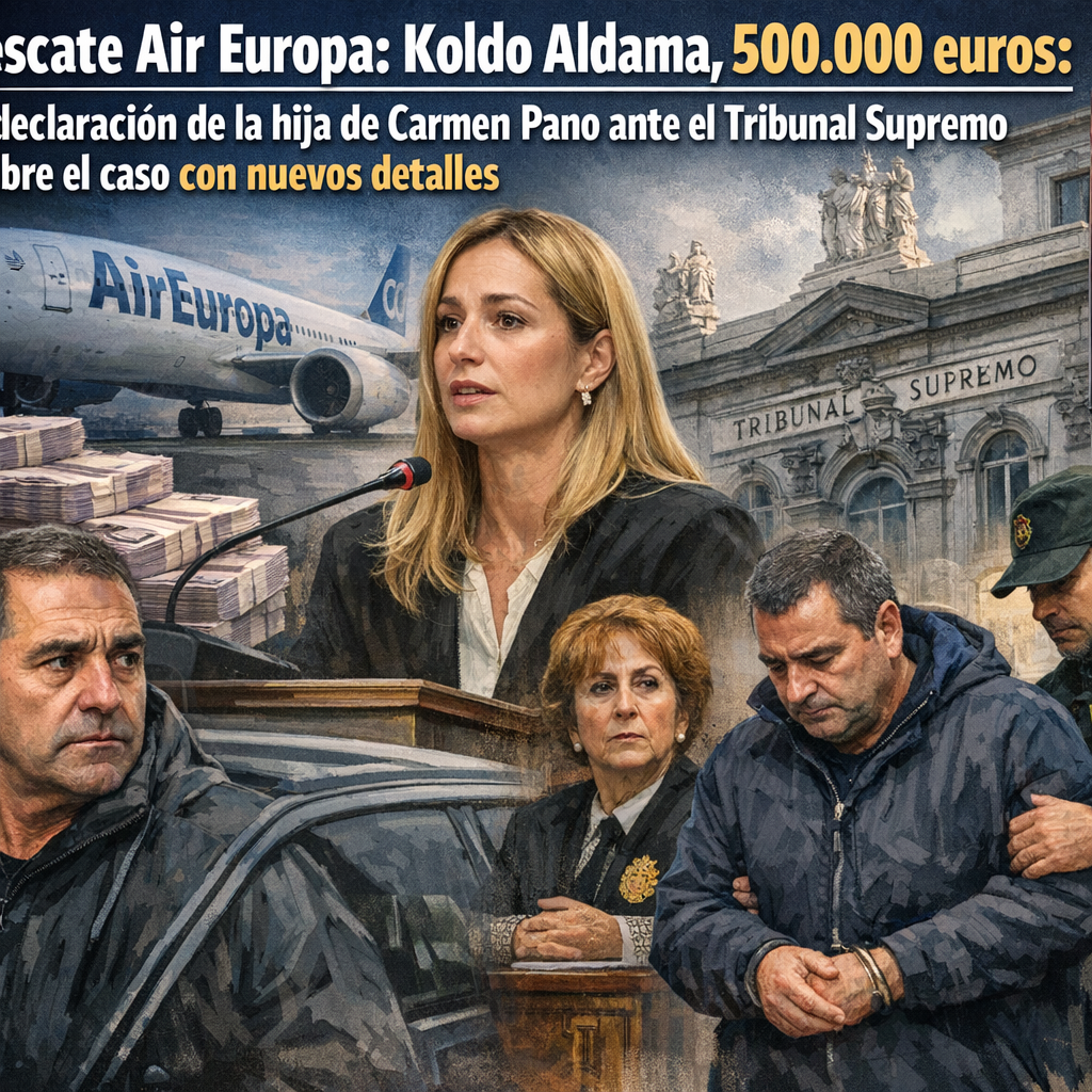 Rescate Air Europa Koldo Aldama 500.000 euros: 7 revelaciones impactantes del testimonio en el Supremo rescate Air Europa