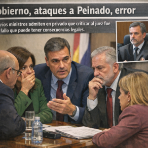 Gobierno ataques a Peinado