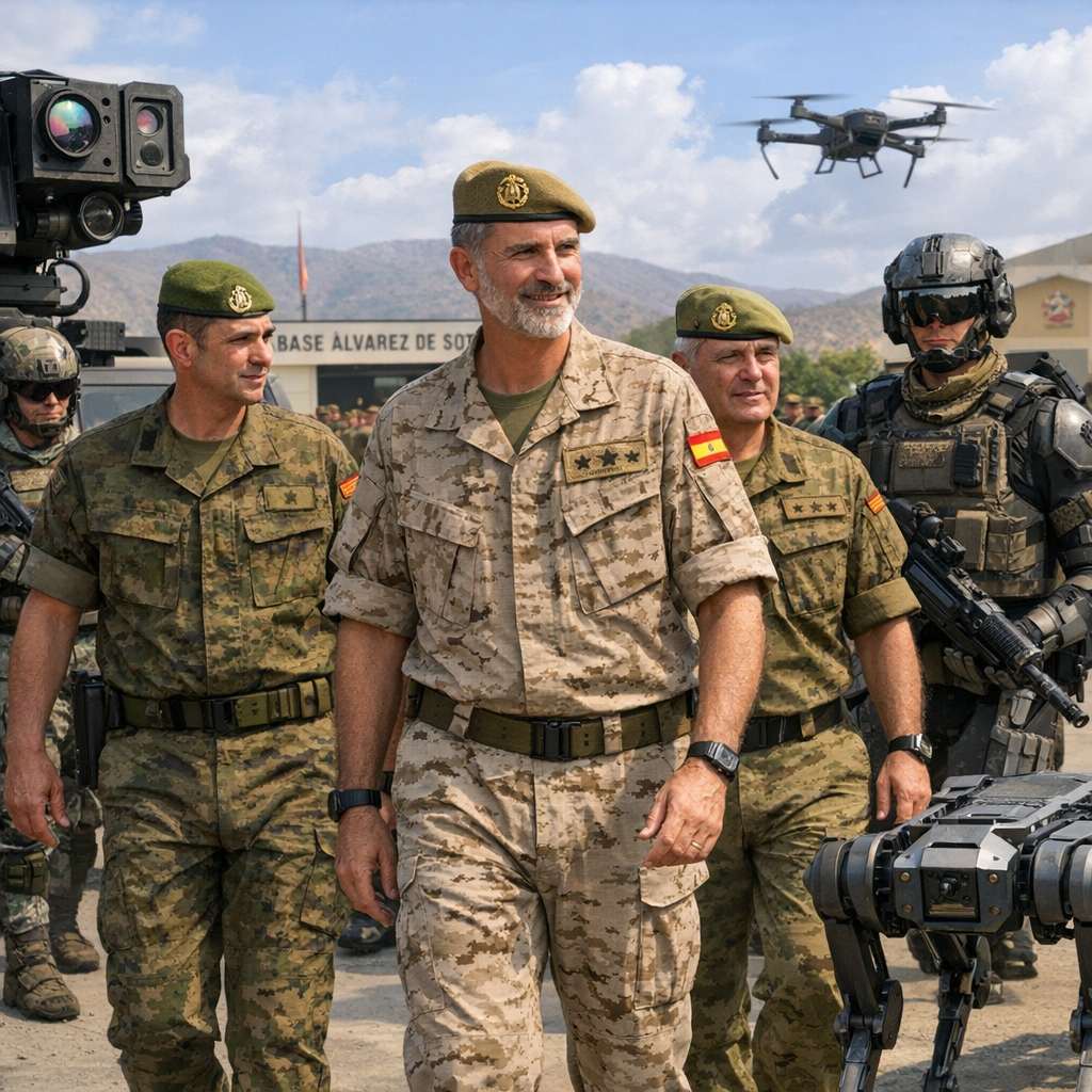 5 Razones Esenciales por las que el Rey Felipe VI Vuelve a Almería: Innovación y Ejército del Futuro en Viator Felipe VI