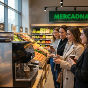 Mercadona introduce máquinas de café en sus supermercados
