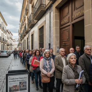Parados de más de 45 años buscan su primer empleo en España