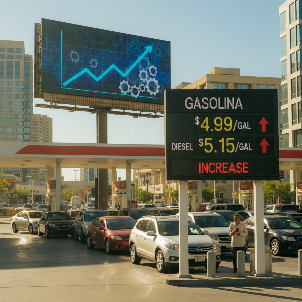 Por qué suben y no bajan los precios de gasolina Por qué suben y no bajan los precios de gasolina
