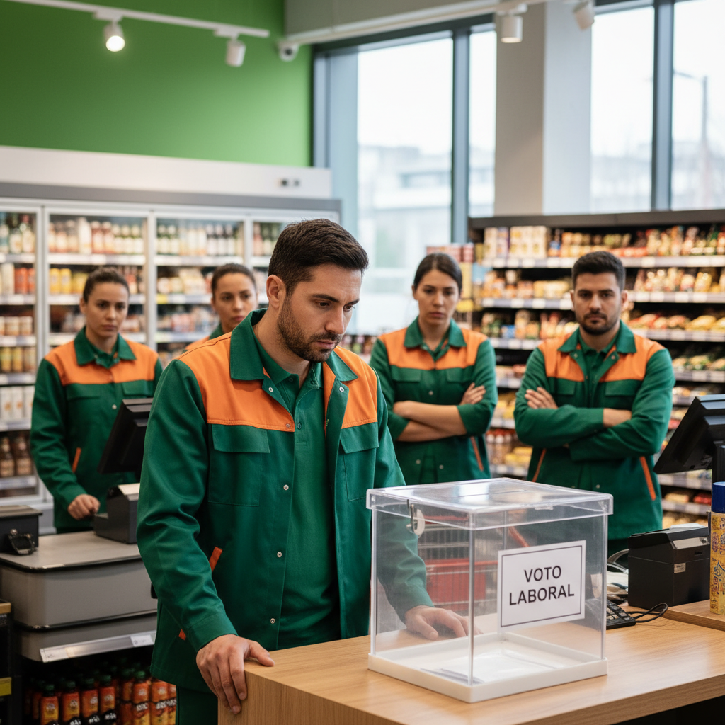 Rufián plantea dudas sobre el voto de trabajadores de Mercadona Rufián plantea dudas sobre el voto de trabajadores de Mercadona