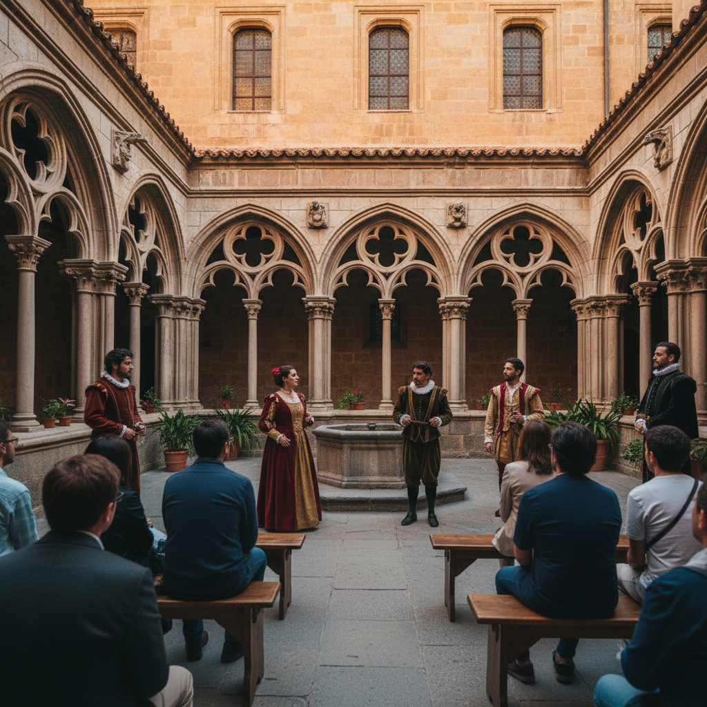 Toledo abre claustros y capillas con inmersión teatral Toledo abre claustros y capillas con inmersión teatral