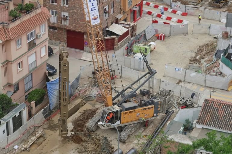 Metro Málaga tramo Civil obras 2029